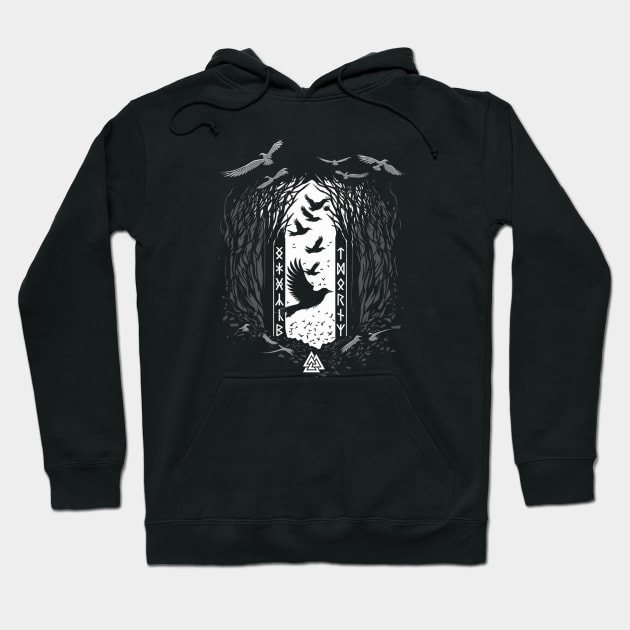 Gates Of Valhalla Hoodie by Dandzo